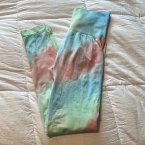 cotton candy leggings